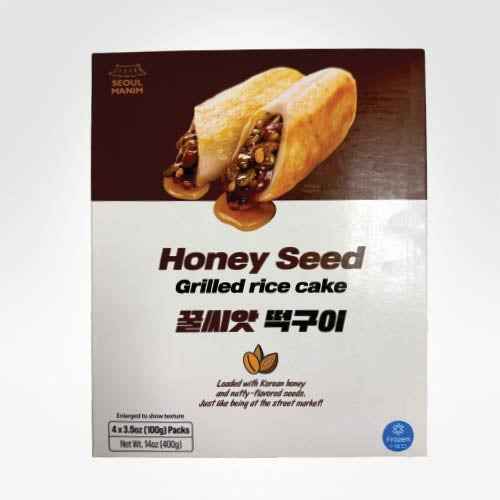 RODEM HONEY SEED GRILLED RICE CAKE 100G*4